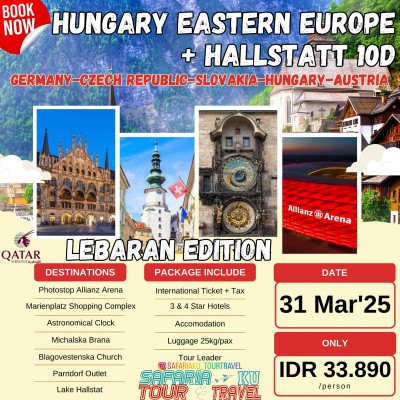LEBARAN EDITION HUNGARY EASTERN EUROPE + HALLSTATT 10D